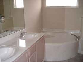 Double Vanity/Whirlpool Master Bath