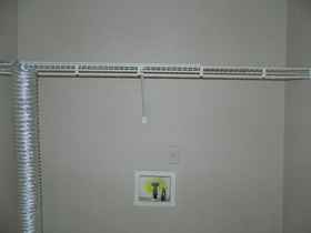 Waser & Dryer Closet